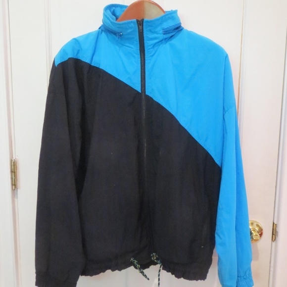 Vintage Men SPELLED OUT REEKBOK Track Windbreaker - Picture 2 of 8